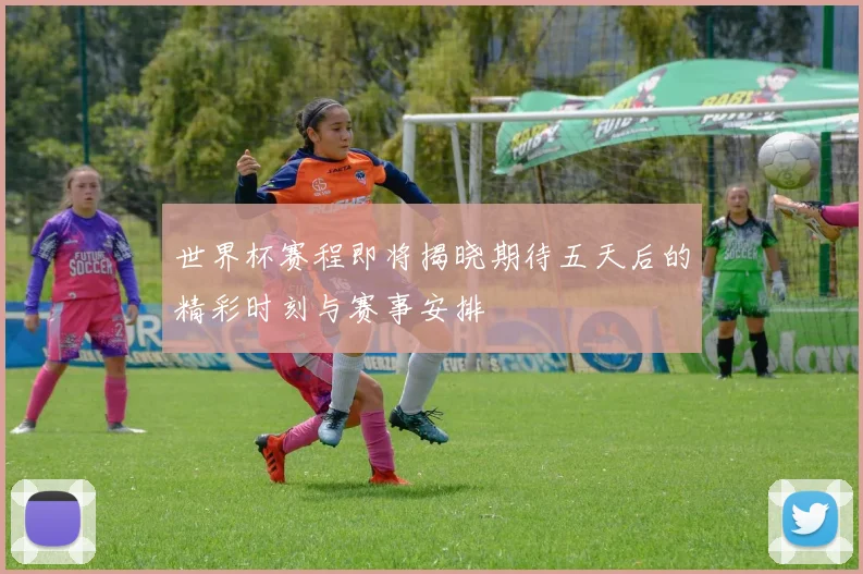 世界杯赛程即将揭晓期待五天后的精彩时刻与赛事安排