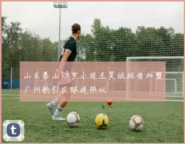 山东泰山19岁小将王昊斌租借加盟广州豹引发球迷热议