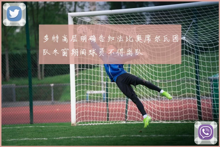 多特高层明确告知法比奥席尔瓦团队冬窗期间球员不得离队